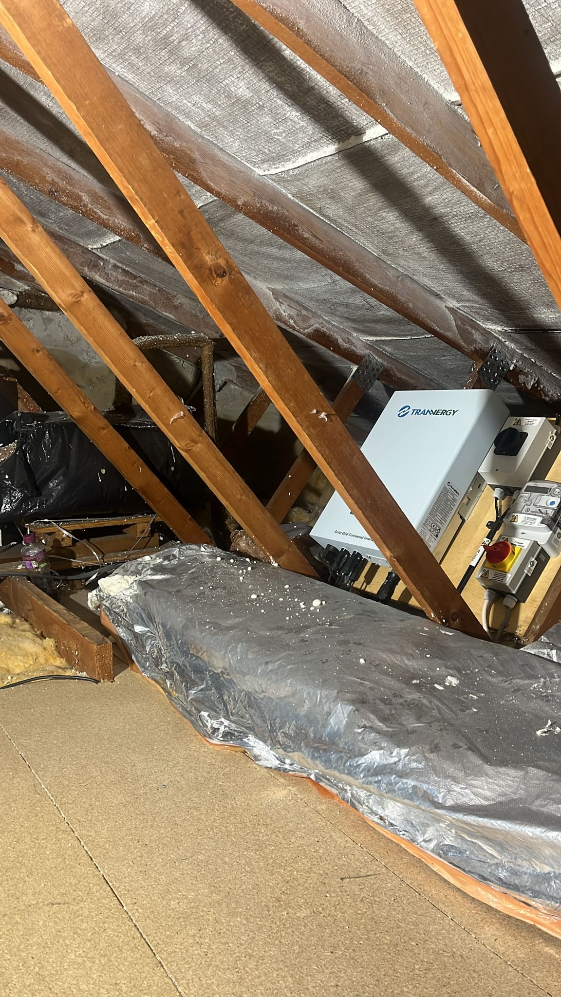 Completed loft insulation project 2